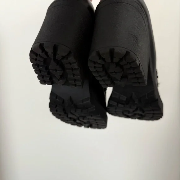 SODA Chunky Black Platform Loafers – Size 9 - Picture 5 of 5